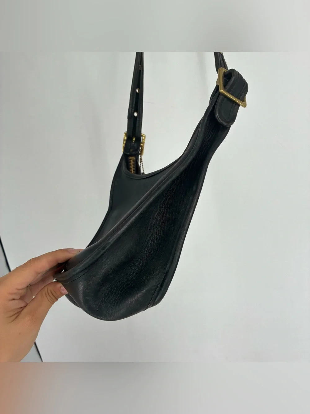 COACH Vintage Janice Ricardi-Desantos Legacy Crossbody Bag Purse 9950 Black